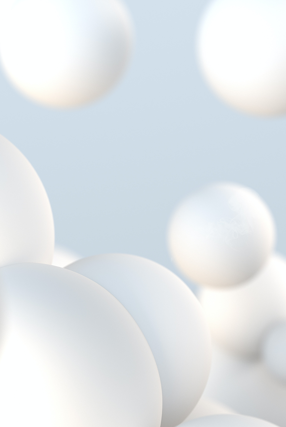 weiße Sprechblasen in 3D-Optik 